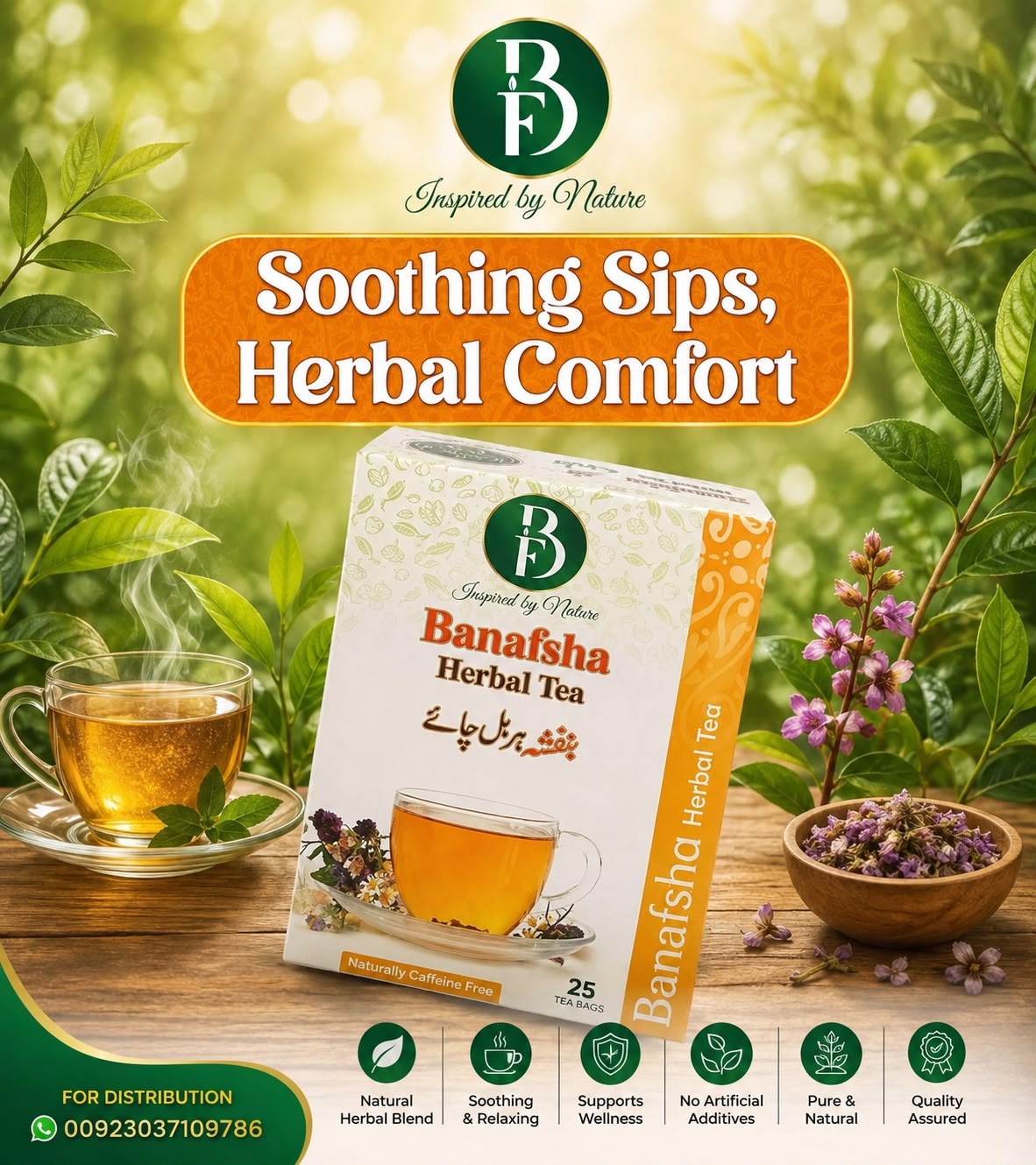 Banafsha Herbal Tea by Bewal Foods