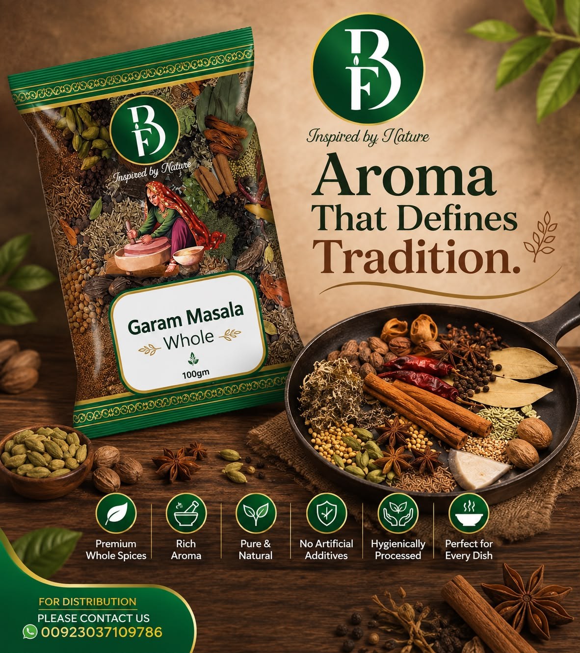Garam Masala Whole by Bewal Foods