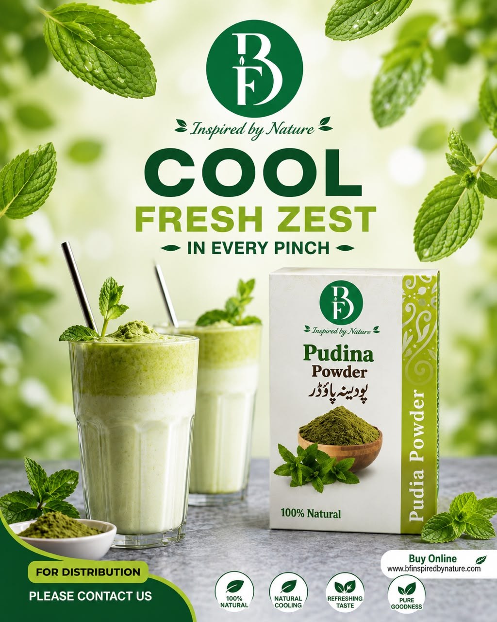 Pudina Powder by Bewal Foods