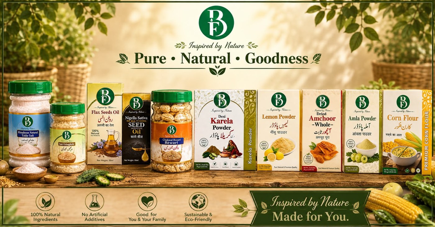 Bewal Foods product range - inspired by nature
